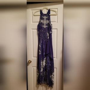 Eva Franco Designer High Low Swing Dress